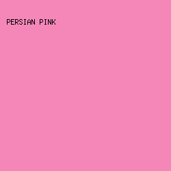F587B8 - Persian Pink color image preview