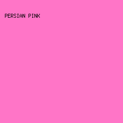 FF75C7 - Persian Pink color image preview