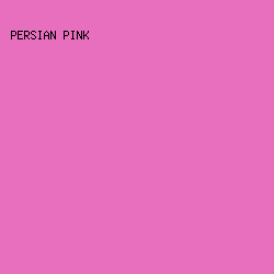 e86ebe - Persian Pink color image preview
