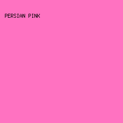 ff72c1 - Persian Pink color image preview