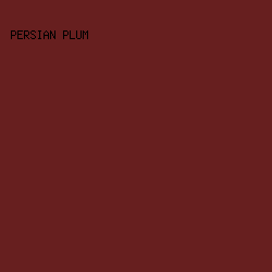 671f1f - Persian Plum color image preview