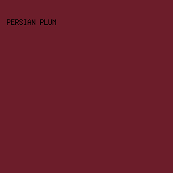 6C1D2A - Persian Plum color image preview