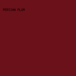 6b1119 - Persian Plum color image preview