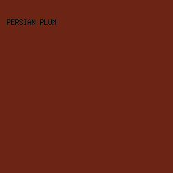 6c2414 - Persian Plum color image preview