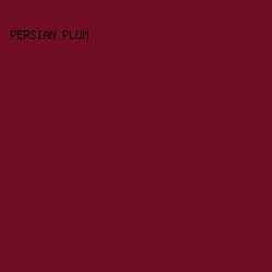 710e26 - Persian Plum color image preview