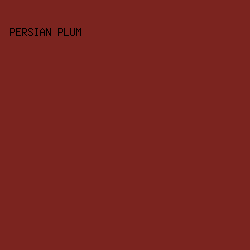 7B241F - Persian Plum color image preview