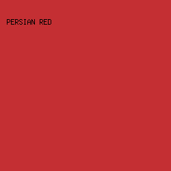 C42F33 - Persian Red color image preview