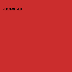 CB2D2D - Persian Red color image preview
