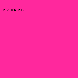 FF289D - Persian Rose color image preview