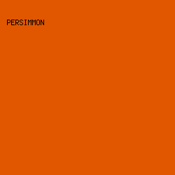 E05700 - Persimmon color image preview