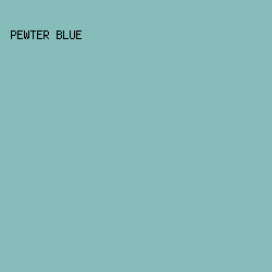 86bdbb - Pewter Blue color image preview