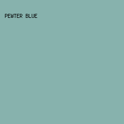 87b2ad - Pewter Blue color image preview