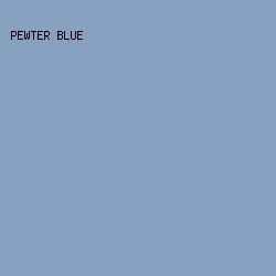88A1C1 - Pewter Blue color image preview
