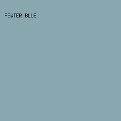 88A7AF - Pewter Blue color image preview