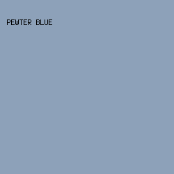 8DA1B9 - Pewter Blue color image preview