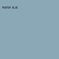 8ba8b7 - Pewter Blue color image preview