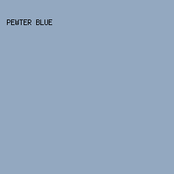 93a8c0 - Pewter Blue color image preview