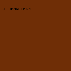 6f2e06 - Philippine Bronze color image preview