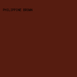 561c10 - Philippine Brown color image preview