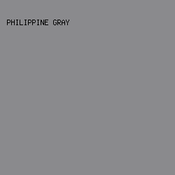 8a8a8d - Philippine Gray color image preview