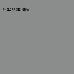8b8c8c - Philippine Gray color image preview