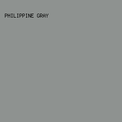 8e9290 - Philippine Gray color image preview