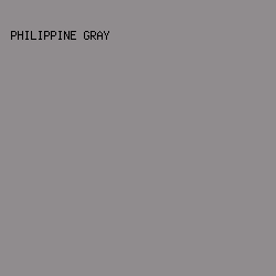 908c8e - Philippine Gray color image preview