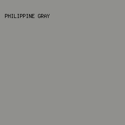 90908d - Philippine Gray color image preview