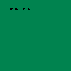 00834f - Philippine Green color image preview