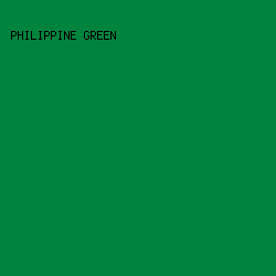 00843d - Philippine Green color image preview