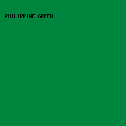 00853e - Philippine Green color image preview