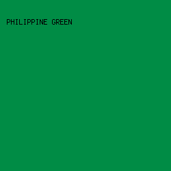 008C45 - Philippine Green color image preview