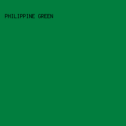 017e3e - Philippine Green color image preview