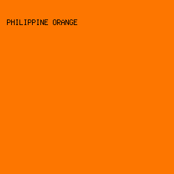 FD7600 - Philippine Orange color image preview