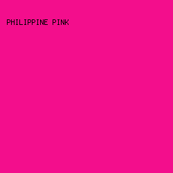 F30E8C - Philippine Pink color image preview