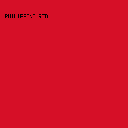 D60F27 - Philippine Red color image preview