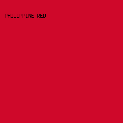 cf082a - Philippine Red color image preview