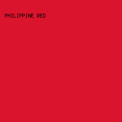 db142d - Philippine Red color image preview
