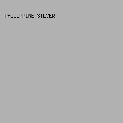 B1B1B2 - Philippine Silver color image preview