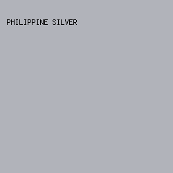 B1B3BA - Philippine Silver color image preview