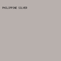 B8B0AD - Philippine Silver color image preview