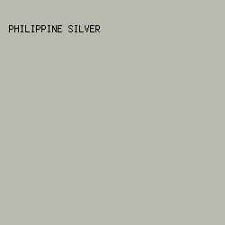 BAB9AD - Philippine Silver color image preview