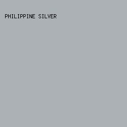 acb1b5 - Philippine Silver color image preview