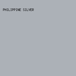 acb1b7 - Philippine Silver color image preview