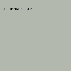 b3b8af - Philippine Silver color image preview
