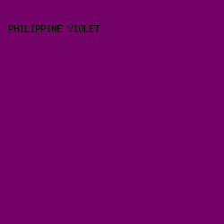 740167 - Philippine Violet color image preview