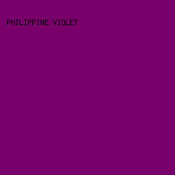79006B - Philippine Violet color image preview