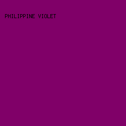 800068 - Philippine Violet color image preview