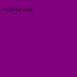80007E - Philippine Violet color image preview