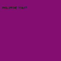 810D6E - Philippine Violet color image preview